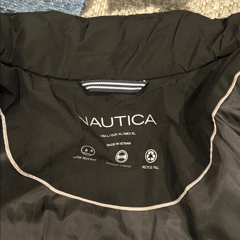 Nautica Women's Black Puffer Jacket